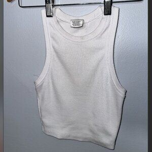 White Tilly's high neck tank